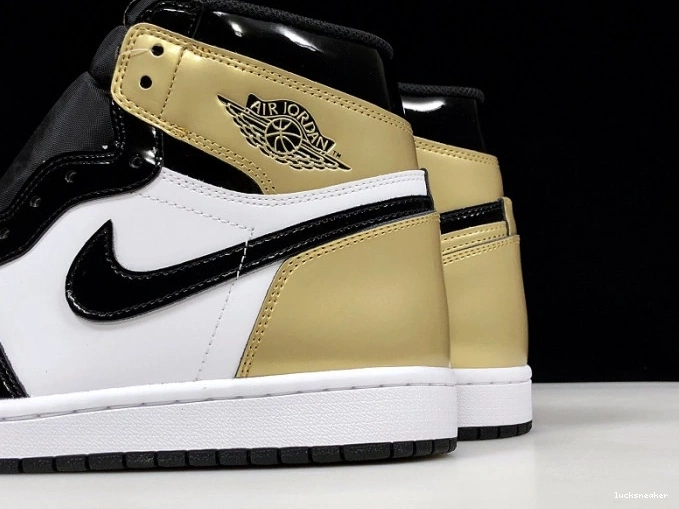 Cheap LUCY 861428-007 Retro 1 Air Glod High Jordan Toe 0721